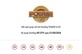 Kết quả xổ số Vietlott Power 6/55 ngày 01/08/2026 cả hai giải Jackpot đều không có chủ nhân trúng thưởng