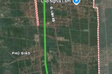 Đường sẽ mở ở xã Nghĩa Lâm, tỉnh Ninh Bình