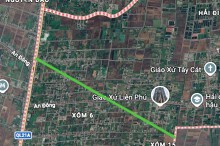 Đường sẽ mở ở xã Hải Quang, tỉnh Ninh Bình