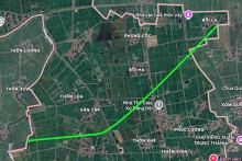 Đường sẽ mở ở xã Minh Tân, tỉnh Ninh Bình