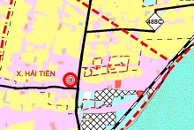 Bản đồ quy hoạch sử dụng đất xã Hải Tiến, tỉnh Ninh Bình thời kỳ 2021 - 2030