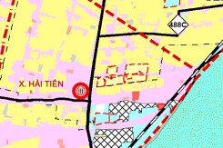 Bản đồ quy hoạch sử dụng đất xã Hải Tiến, tỉnh Ninh Bình thời kỳ 2021 - 2030