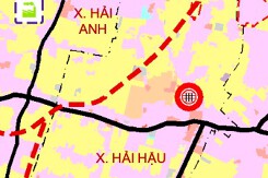 Bản đồ quy hoạch sử dụng đất xã Hải Hậu, tỉnh Ninh Bình thời kỳ 2021 - 2030