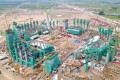 Hình ảnh mới nhất tại công trường xây Sân vận động VinFast - Trống Đồng