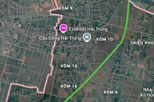 Đường sẽ mở ở xã Hải Hậu, tỉnh Ninh Bình
