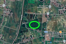 Đất có quy hoạch ở xã Vụ Bản, tỉnh Ninh Bình