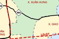 Bản đồ quy hoạch giao thông xã Xuân Hưng, tỉnh Ninh Bình thời kỳ 2021 - 2030