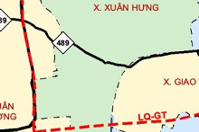 Bản đồ quy hoạch giao thông xã Xuân Hưng, tỉnh Ninh Bình thời kỳ 2021 - 2030