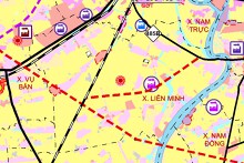 Bản đồ quy hoạch sử dụng đất xã Liên Minh, tỉnh Ninh Bình thời kỳ 2021 - 2030