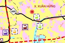 Bản đồ quy hoạch sử dụng đất xã Xuân Hưng, tỉnh Ninh Bình thời kỳ 2021 - 2030