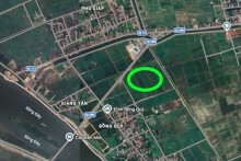 Đất có quy hoạch ở xã Ý Yên, tỉnh Ninh Bình