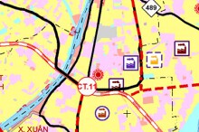 Bản đồ quy hoạch sử dụng đất xã Xuân Trường, tỉnh Ninh Bình thời kỳ 2021 - 2030