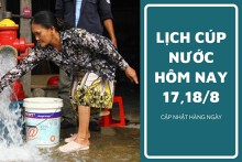 Lịch cúp nước TP HCM ngày 17/8 đến ngày 18/8  tạm ngưng cúp nước kéo dài tại nhiều khu phố vào rạng sáng đầu tuần