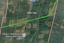 Đường sẽ mở ở xã Minh Thái, tỉnh Ninh Bình