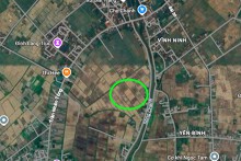 Đất có quy hoạch ở xã Yên Cường, tỉnh Ninh Bình