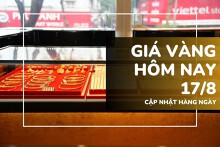 Giá vàng hôm nay 17/8: Tăng 1,5 triệu đồng/lượng, áp sát 145 triệu đồng/lượng