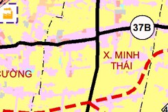 Bản đồ quy hoạch sử dụng đất xã Minh Thái, tỉnh Ninh Bình thời kỳ 2021 - 2030