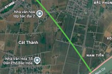 Đường sẽ mở ở xã Cát Thành, tỉnh Ninh Bình