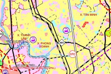Bản đồ quy hoạch sử dụng đất xã Phong Doanh, tỉnh Ninh Bình thời kỳ 2021 - 2030