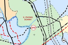 Bản đồ quy hoạch giao thông xã Phong Doanh, tỉnh Ninh Bình thời kỳ 2021 - 2030