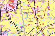 Bản đồ quy hoạch sử dụng đất xã Tân Minh, tỉnh Ninh Bình thời kỳ 2021 - 2030