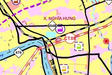 Bản đồ quy hoạch sử dụng đất xã Nghĩa Hưng, tỉnh Ninh Bình thời kỳ 2021 - 2030
