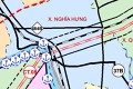 Bản đồ quy hoạch giao thông xã Nghĩa Hưng, tỉnh Ninh Bình thời kỳ 2021 - 2030