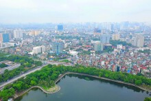 Hiện trạng khu đất cạnh hầm Kim Liên được đề xuất xây tháp đôi 99 tầng