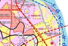 Bản đồ quy hoạch sử dụng đất xã Nhân Hà, tỉnh Ninh Bình thời kỳ 2021 - 2030