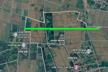 Đường sẽ mở ở xã Nhân Hà, tỉnh Ninh Bình