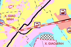 Bản đồ quy hoạch sử dụng đất xã Giao Bình, tỉnh Ninh Bình thời kỳ 2021 - 2030