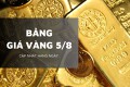 Bảng giá vàng hôm nay 5/8: Vàng SJC, vàng nhẫn và vàng nữ trang đồng loạt tăng, Bảo Tín Minh Châu bật mạnh tới 3 triệu đồng/lượng