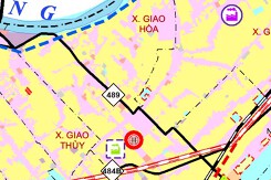 Bản đồ quy hoạch sử dụng đất xã Giao Hòa, tỉnh Ninh Bình thời kỳ 2021 - 2030