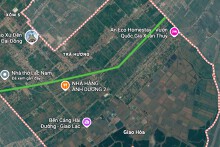 Đường sẽ mở ở xã Giao Hòa, tỉnh Ninh Bình