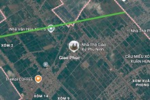 Đường sẽ mở ở xã Giao Phúc, tỉnh Ninh Bình