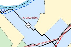 Bản đồ quy hoạch giao thông xã Giao Hòa, tỉnh Ninh Bình thời kỳ 2021 - 2030