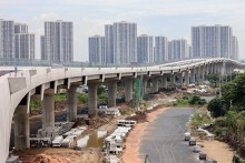 9 km tường chống ồn trên Vành đai 3 xuyên khu đô thị TP HCM