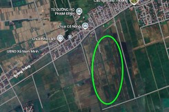 Đất có quy hoạch ở xã Nam Minh, tỉnh Ninh Bình