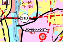 Bản đồ quy hoạch sử dụng đất xã Hải Thịnh, tỉnh Ninh Bình thời kỳ 2021 - 2030
