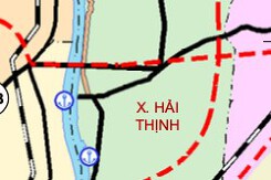 Bản đồ quy hoạch giao thông xã Hải Thịnh, tỉnh Ninh Bình thời kỳ 2021 - 2030