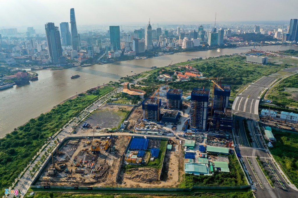 Dự án chung cư 1,2 tỉ USD ở vị trí đẹp nhất Thủ Thiêm - Ảnh 1. Dự án chung cư 1,2 tỉ USD ở vị trí đẹp nhất Thủ Thiêm - Ảnh 1.