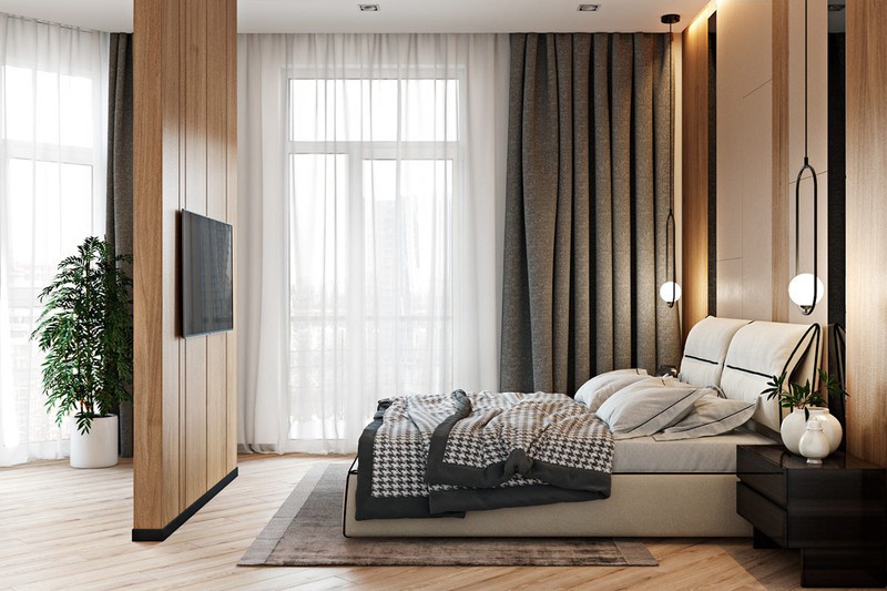 Thiết kế đẹp mắt của căn hộ có 2 phòng ngủ - Ảnh 8.
