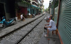 Cảnh bình yên ở xóm đường tàu Hà Nội sau khi ngăn du khách ghé chơi