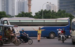 Lòng đường Lê Quang Đạo mở rộng gần 2 lần, người hâm mộ thênh thang đến Mỹ Đình xem trận Việt Nam - Malaysia