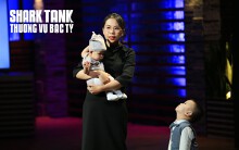Mẹ bỉm sữa bế con 6 tháng lên Shark Tank gọi vốn 5 tỉ đồng làm thực phẩm hữu cơ, Shark Việt đòi trao giải Nobel