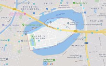 Xây cầu vượt qua hồ Linh Đàm, đường Nguyễn Hữu Thọ đỡ lo ùn tắc