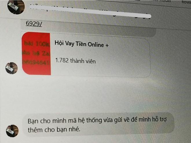 Xuất hiện trò lừa ép người dùng vay online rủi ro cao - Ảnh 2. Xuất hiện trò lừa ép người dùng vay online rủi ro cao - Ảnh 2.
