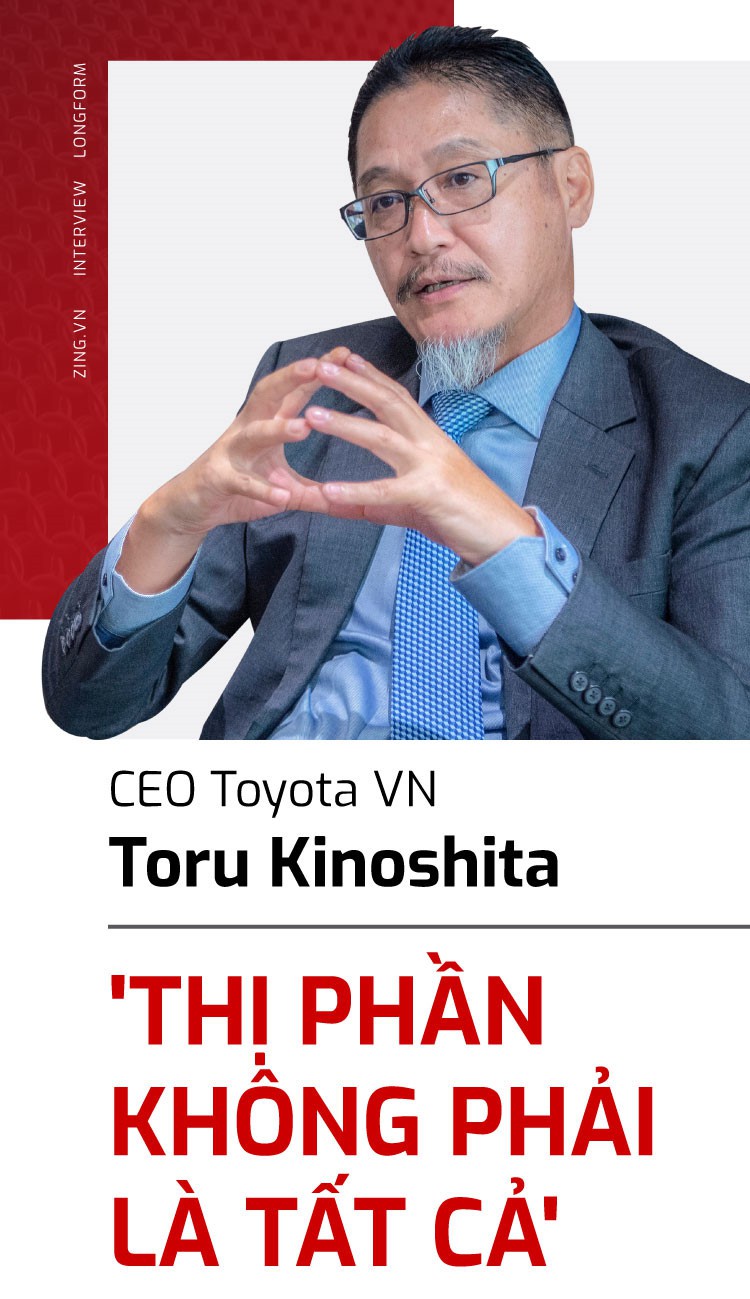 CEO Toyota Việt Nam: Thị phần không phải là tất cả - Ảnh 1. CEO Toyota Việt Nam: Thị phần không phải là tất cả - Ảnh 1.