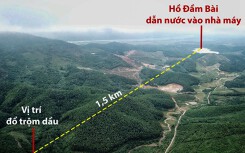 Giăng lưới lọc, thả vi sinh vật ăn dầu tại vùng nước sông Đà nhiễm bẩn