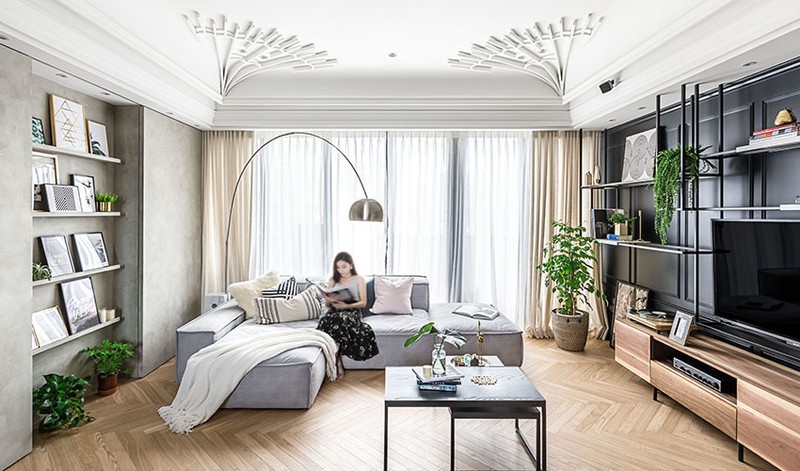 Vợ chồng mới cưới trang trí căn hộ với gu thẩm mĩ tinh tế - Ảnh 1.